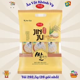 Bánh Gạo Richy JinJu Hàn Quốc Gói 292,5g (26 gói nhỏ) - HÀNG CHÍNH HÃNG 2