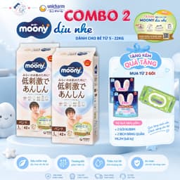Combo 2 Moony quần dịu nhẹ - PACK mới M54, L42, XL38 - Tã bỉm quần Moony trắng dịu nhẹ - combo tiết kiệm 1