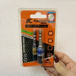 BỘ 2 ĐẦU CHUYỂN VÍT SANG VẶN KHẨU 1/4,1/2 INCH CHÂN LỤC GIÁC KAPUSI K7842 THÉP CHỐNG GỈ_CÓ XUẤT HĐ VAT 5