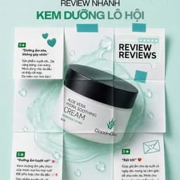 Kem Rau Má GoodnDoc, Ốc Sên, Lô Hội Kem Dưỡng Phục Hồi Da Tổn Thương Làm Dịu Da Cấp Ẩm Chống Lão Hoá Giảm Nếp Nhăn 6