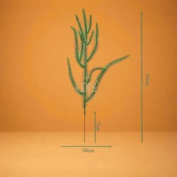 Cành lá thông rủ - cành nhiều lá chất liệu cao su non, trang trí noel, giáng sinh 7