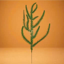 Cành lá thông rủ - cành nhiều lá chất liệu cao su non, trang trí noel, giáng sinh 8