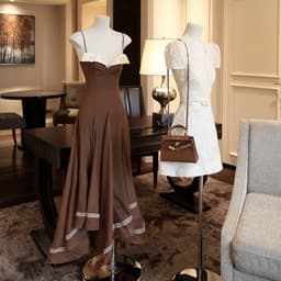 TRAN ALI ĐẦM 2S HOA NGỰC LỆCH TÀ  LINLUXE 8