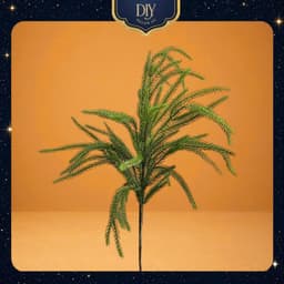 Cành lá thông rủ - cành nhiều lá chất liệu cao su non, trang trí noel, giáng sinh 1