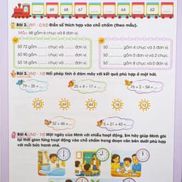 Sách - Combo Bộ Đề Cương Toán ,Tiếng Việt Ôn Tập Cuối Kỳ 2 Lớp 1 Kết Nối Tri Thức Có QR Đáp Án 5