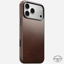 [Có iP18] Ốp Da NOMAD Traditional Leather Horween Da Cao Cấp – Có Nút Control – Chính Hãng cho iP 18 | 17 Pro Max 5