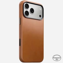 [Có iP18] Ốp Da NOMAD Traditional Leather Horween Da Cao Cấp – Có Nút Control – Chính Hãng cho iP 18 | 17 Pro Max 6