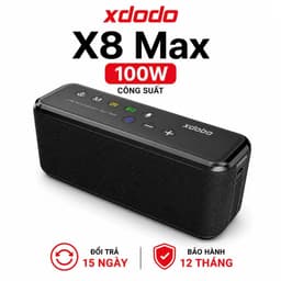 Loa Bluetooth XDODO X8 Max 100W RMS, Pin 20000mAh, Chống Nước IPX5, Âm Bass Mạnh 2
