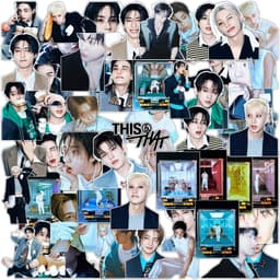 (Kém quá tặng) Set 57 hình dán trang trí Stray Kids cute 2026 (giao ngẫu nhiên) 2
