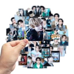 (Kém quá tặng) Set 57 hình dán trang trí Stray Kids cute 2026 (giao ngẫu nhiên) 3