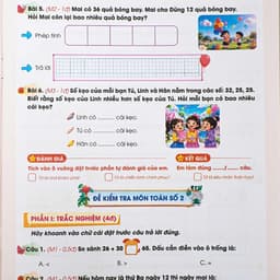 Sách - Combo Bộ Đề Kiểm Tra Toán ,Tiếng Việt Cuối Học Kỳ 1 và Kỳ 2 Lop 1 Kết Nối Tri Thức Có Đáp Án QR 9