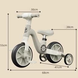 Xe đạp 3 Bánh kiêm xe chòi chân thăng bằng 2026. LMS 2
