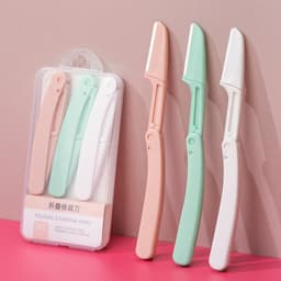 Bộ 3 Dao Cạo Lông Mày, Tóc Mái, Lông 8