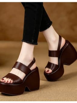 SANDAL XUỒNG ĐẾ LƯỢN 2 QUAI HẬU THẲNG – XINH SANG, TÔN DÁNG 16