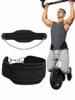 Đai tạ, đai tạ squat kéo tạ tập thể dục, thanh ngang và xích sắt chịu trọng lượng thanh song song 4