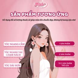 Thuốc nhuộm tóc tại nhà,  Thuốc nhuộm tóc màu ĐEN TÍM không cần tẩy |  Cheeng+ 6
