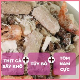 Hạt Meowfresh Siêu Topping Sấy Lạnh 40% Đạm Bổ Sung Dinh Dưỡng, Tăng Cân Cho Mèo Chính Hãng 5