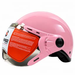 Nón Bảo Hiểm 1/2 có kính ngắn  - Cá tính, nhẹ, gọn, phù hợp cho cả nam và nữ 5