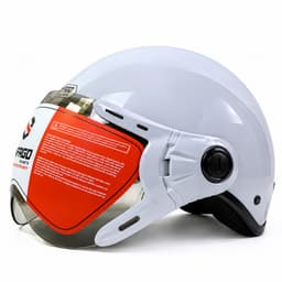 Nón Bảo Hiểm 1/2 có kính ngắn  - Cá tính, nhẹ, gọn, phù hợp cho cả nam và nữ 8