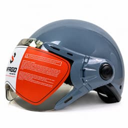 Nón Bảo Hiểm 1/2 có kính ngắn  - Cá tính, nhẹ, gọn, phù hợp cho cả nam và nữ 3