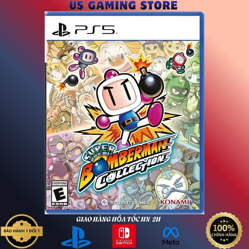 Đĩa game Super Bomberman Collection PS5