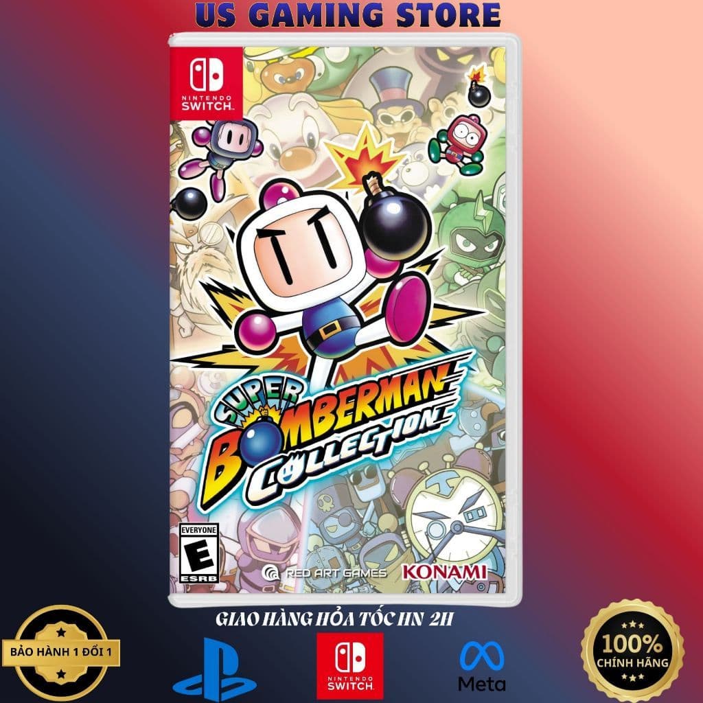 Băng Game Super Bomberman Collection Nintendo Switch