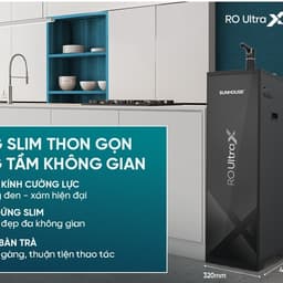 Máy lọc nước ion kiềm Hydrogen UltraX Sunhouse SHA76608LA 7