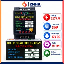 RƠLE PHAO ĐIỆN BÁCH KHOA 12V 3HP 1