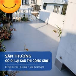 Sơn Chống Thấm SIRA SR01 4KG - Chống Thấm Ngược Hiệu Quả Chíng hãng 7