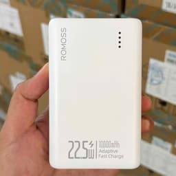 Pin dự phòng sạc nhanh 22.5W Romoss Simple 10.000mah và Wekome WP-101 10.000mAh/ PAC10. LMS 6
