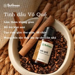 Tinh Dầu Thơm Thiên Nhiên Sogreen Cao Cấp, Xông Phòng Khử Mùi, Giảm Căng Thẳng, Ngủ Ngon 10ml, 30ml 5