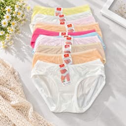 Combo 5-10 quần lót nữ cotton cao cấp co dãn bốn chiều, quần chip nữ cotton mềm mát đẹp 5