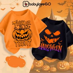 Áo Halloween cho bé BabyloveGO áo thun trẻ em trang phục lễ hội hóa trang độc đáo 1