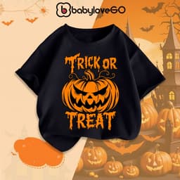 Áo Halloween cho bé BabyloveGO áo thun trẻ em trang phục lễ hội hóa trang độc đáo 9