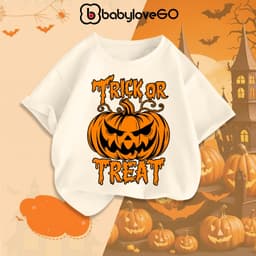 Áo Halloween cho bé BabyloveGO áo thun trẻ em trang phục lễ hội hóa trang độc đáo 8