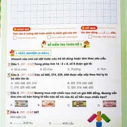 Sách - Bộ Đề Kiểm Tra Cuối Học Kì 2 lớp 2 Kết Nối Tri Thức Có QR Đáp Án 5