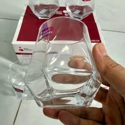 Bộ 6 Ly Thủy Tinh Red Cherry HS6797 330ml. LMS 4