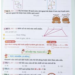 Sách - Combo Bộ Đề Cương Kiểm Tra Toán, Tiếng Việt Cuối Học Kì 1 Kết Nối Tri Thức Có QR Đáp Án 4