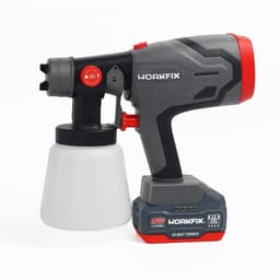 Máy phun sơn pin WORKFIX WF-SPS800ML, 2 Kiểu phun, Bình 800ml - 650ml/phút - Chân Pin Phổ Thông 3