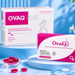 Ovaq Plus [Hộp 30 Viên] Viên Uống cung cấp chất cần thiết hỗ trợ sinh sản Phụ Nữ Chuẩn Bị Mang Thai.>BUN BUN SHOP 20 1