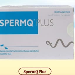 spermq plus hộp 60 viên,bổ sung các chất cần thiết tăng cường sức khỏe sinh sản nam giới.> BUN BUN SHOP 20 1