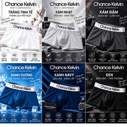 Quần lót nam boxer Calein Len thun lạnh co giãn 4 chiều, quần sịp đùi nam thoáng mát mềm mịn 3