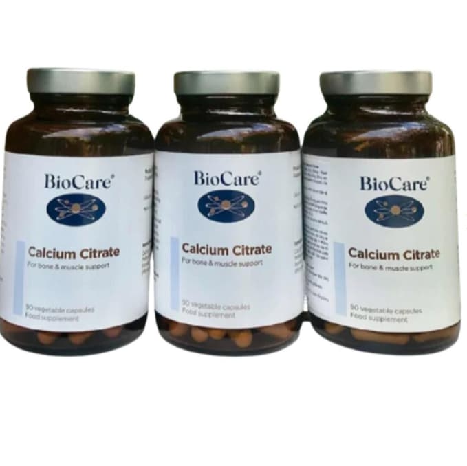 Biocare Calcium Citrate,Viên uống canxi ( 90v) chống loãng xương cho trẻ từ 6 tháng,phụ nữ mang BUN BUN SHOP 20