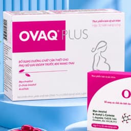 Ovaq Plus [Hộp 30 Viên] Viên Uống cung cấp chất cần thiết hỗ trợ sinh sản Phụ Nữ Chuẩn Bị Mang Thai.>BUN BUN SHOP 20 2