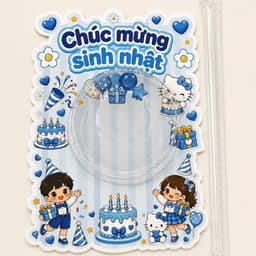 🎉 BẢNG CẮM KẸO SINH NHẬT (KHÔNG KÈM KẸO VÀ RUYBAN) – TRUNG THU SIÊU XINH 5