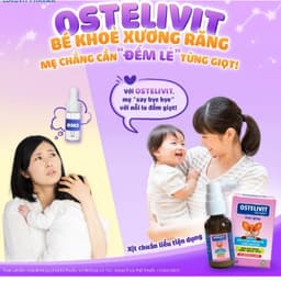 Ostelivit hộp 15ml.Vitamin D3K2 Cho Bé Dạng Xịt.Hỗ Trợ Phát Triển Chiều Cao - > BUN BUN SHOP 20 3