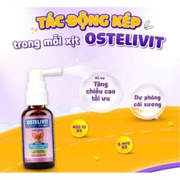 Ostelivit hộp 15ml.Vitamin D3K2 Cho Bé Dạng Xịt.Hỗ Trợ Phát Triển Chiều Cao - > BUN BUN SHOP 20 5