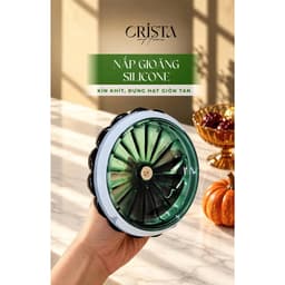 BỘ 2 HŨ THỦY TINH QUẢ BÍ NGÔ 14CM CRISTA HOME, HŨ ĐỰNG BÁNH KẸO - MÃ 60305 6