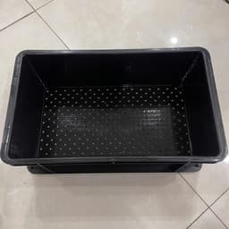 Bộ lọc baki | Màu Đen | Tràn trên cho hồ cá dưới 1500 lít | Kích Thước 46x27x16 | Ống in mặt trước phi 34 3