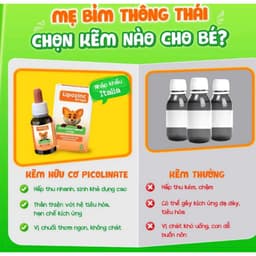 Lipozinc Drops:hộp 30 ml,Kẽm Hữu Cơ Cho Bé,Giúp Ăn Ngon, Tiêu Hóa Tốt, Tăng Đề Kháng  < bunbunshop 20 6